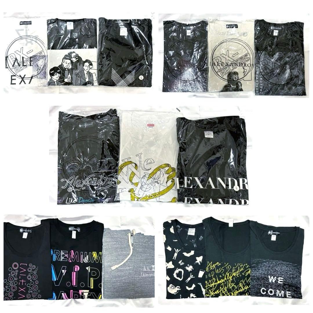 [Alexandros] Tシャツ パーカー 15枚