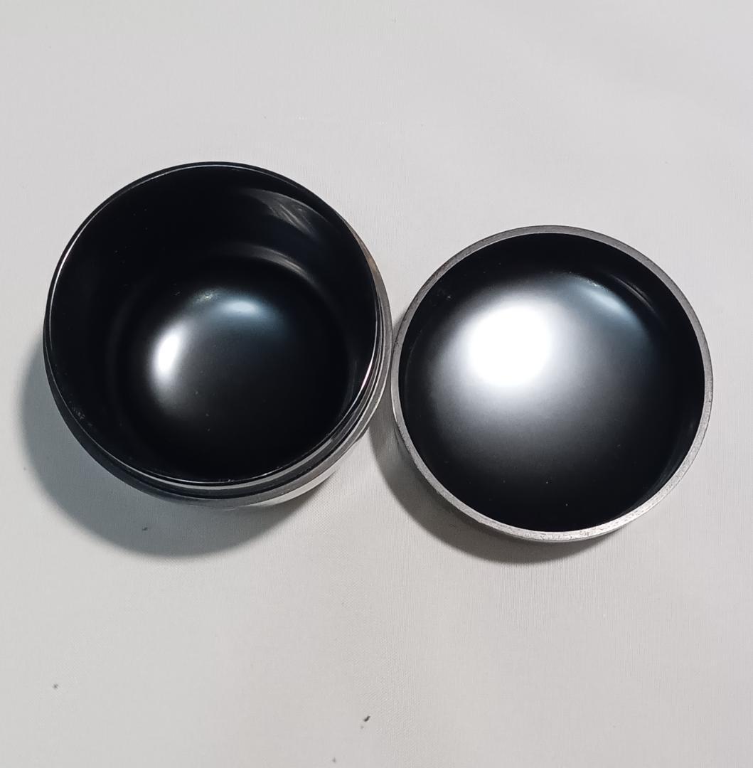 茶道具　塗師　米本龍斎作　鱗鶴蒔絵大棗　美品！！