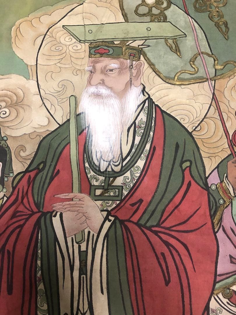重要文化財、毗盧寺の壁画1:1再現した肉筆模写
