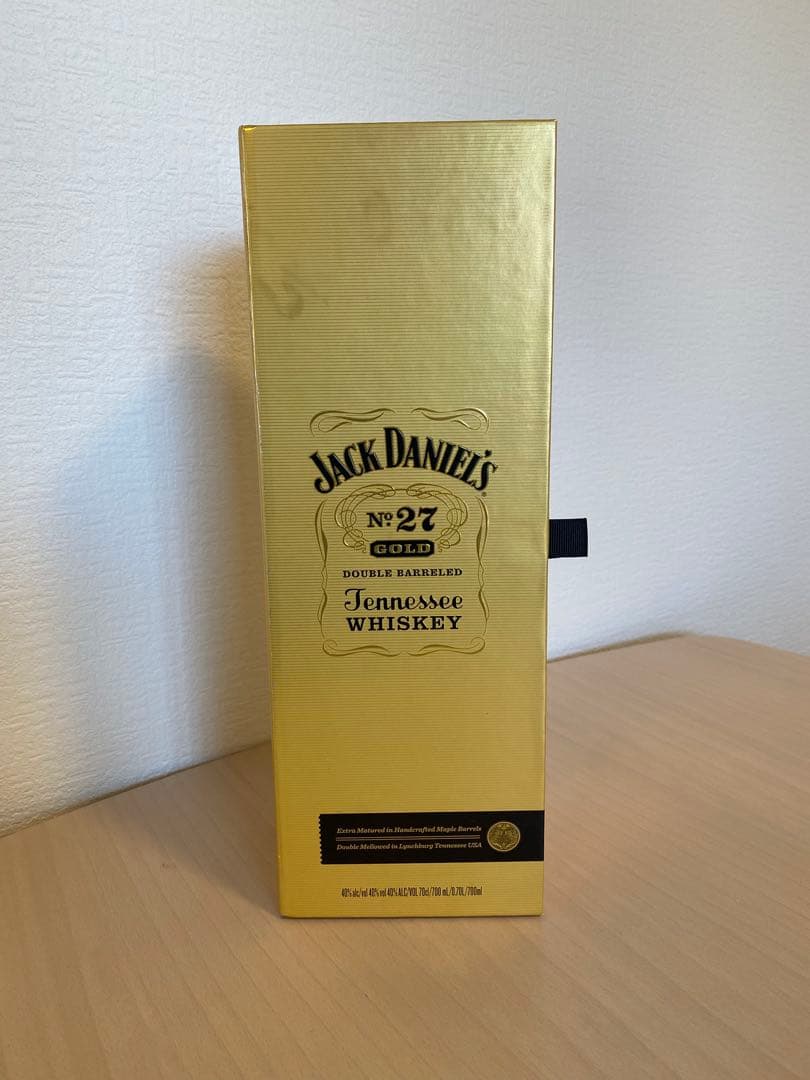 Jack Daniel's No. 27 Gold ジャックダニエル　箱付き