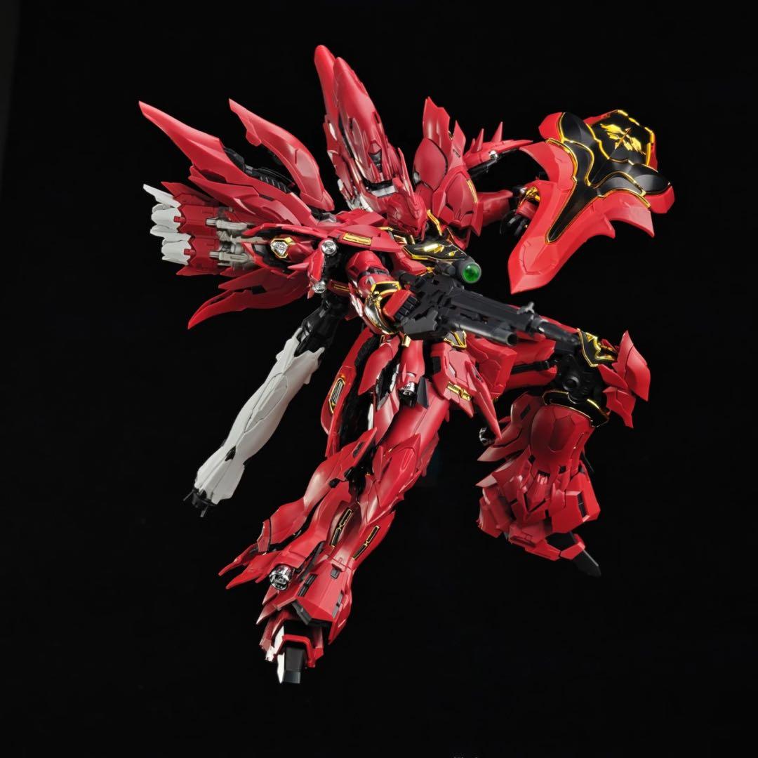 ❗️アリンコ❗️ 彗星科技1/100 真紅の三倍速 MG シナンジュ