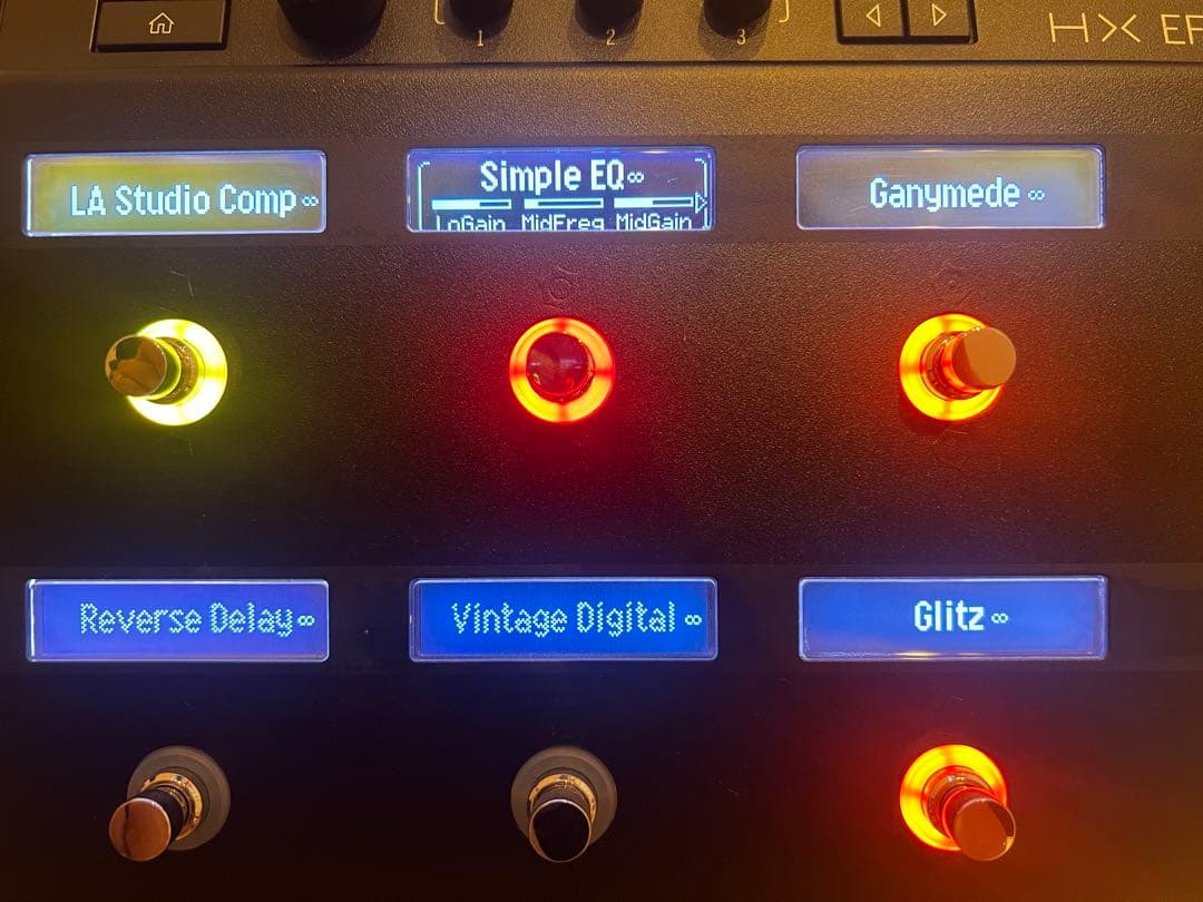 LINE 6 HX Effects エフェクトペダル