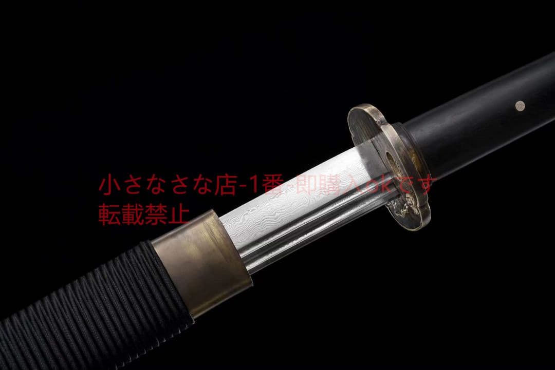 雁翎腰刀（赤金）古兵器 武具　刀装具　日本刀　模造刀 居合刀