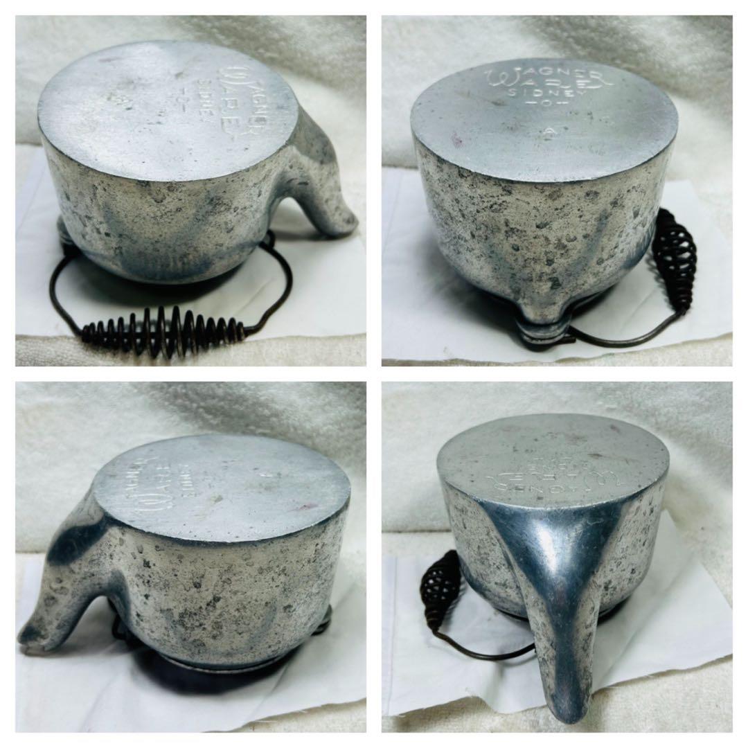 希少美品　ワグナーの小型のビンテージアルミ製ケトル