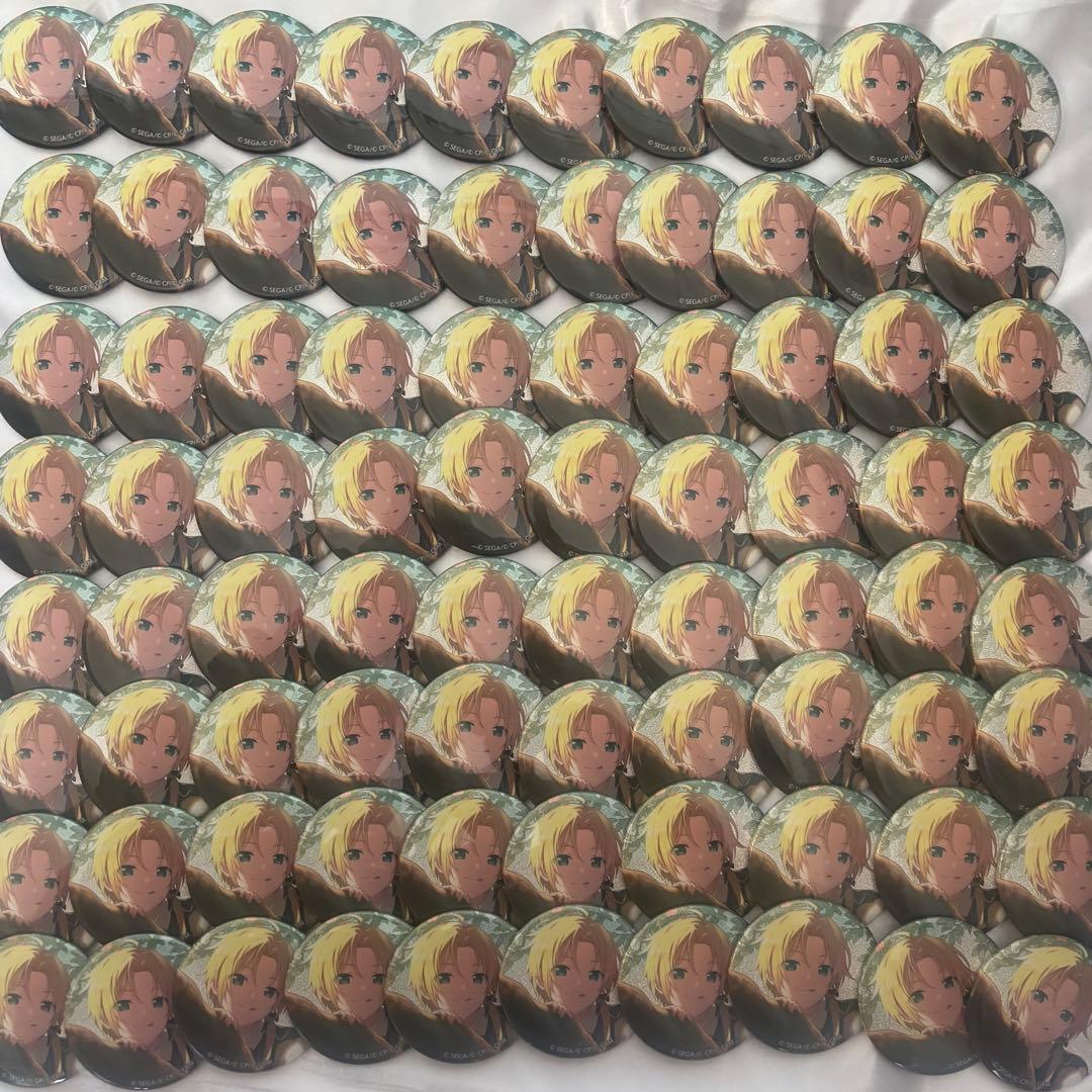 鏡音レン プロジェクトセカイ プロセカ グリッター缶バッジ 38B 80点