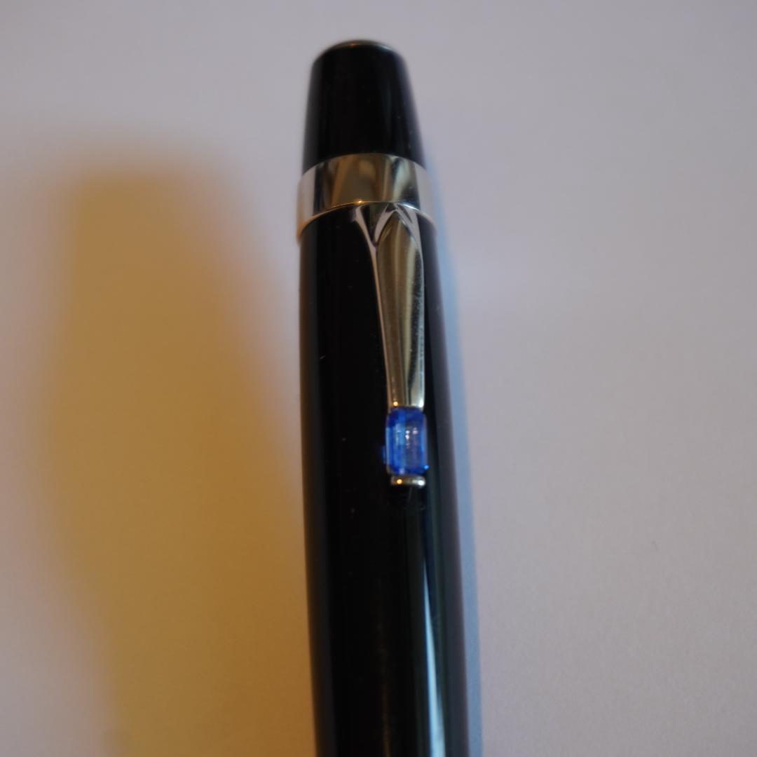 MONTBLANC モンブラン ボエム 黒 ツイスト式 ブルーストーン
