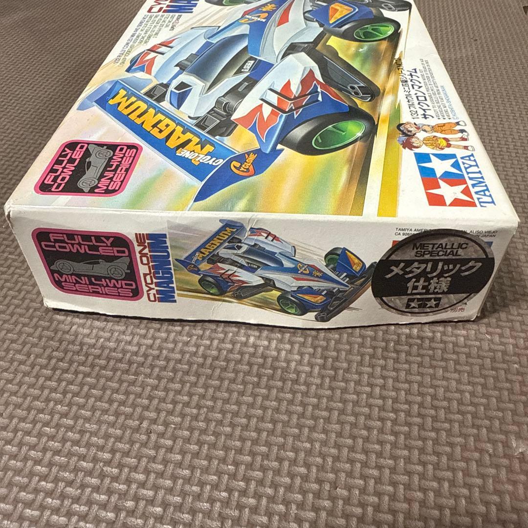 ミニ四駆　サイクロンマグナム　レッドメッキ
