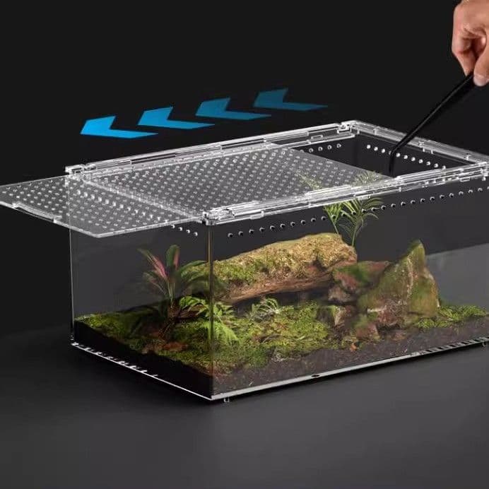 【XLサイズ2個】レプタイルボックス 39.8×25×20.5cm 爬虫類ケージ