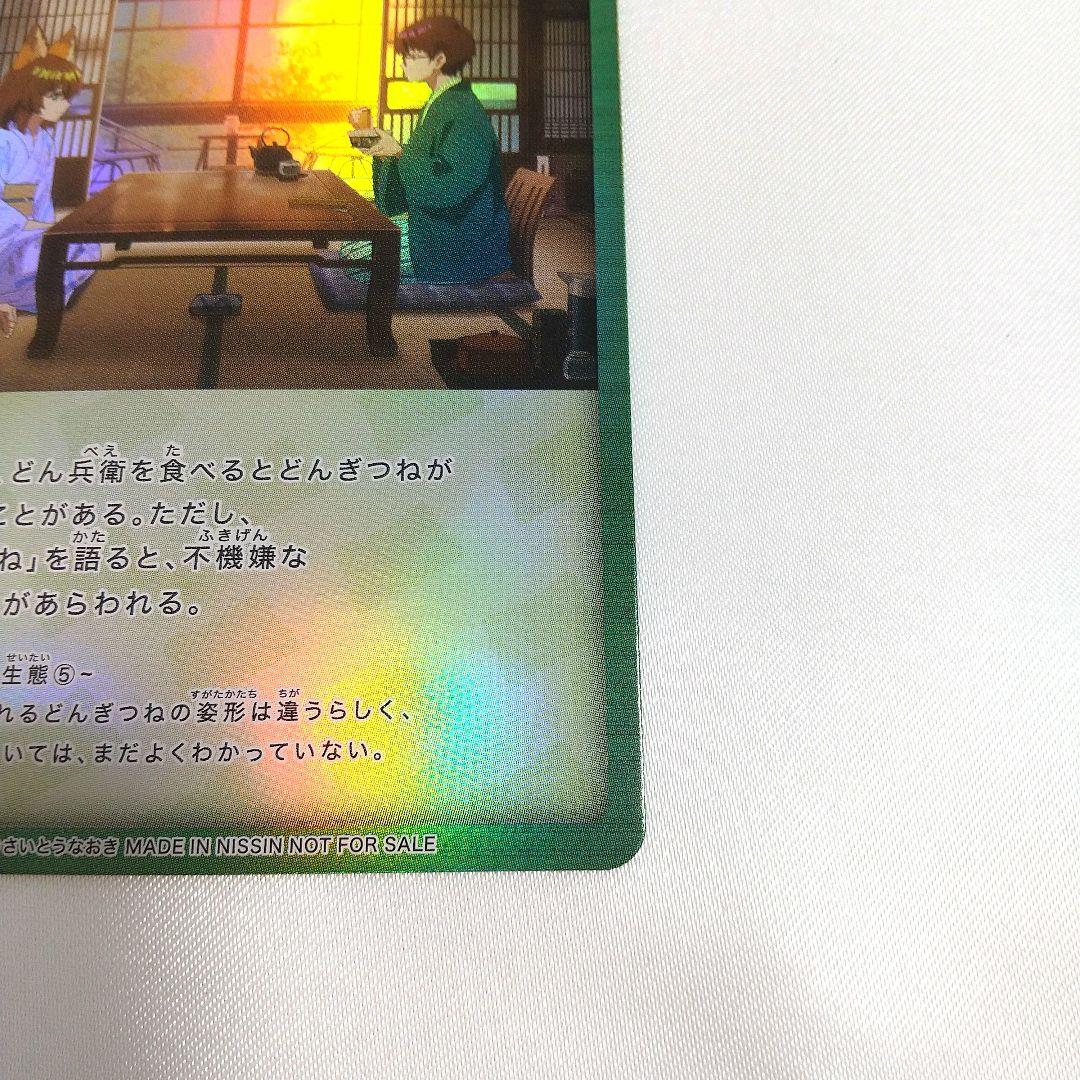 極美品 どんぎつねと温泉宿 FR ふっくらレア さいとうなおき うどん どん兵衛
