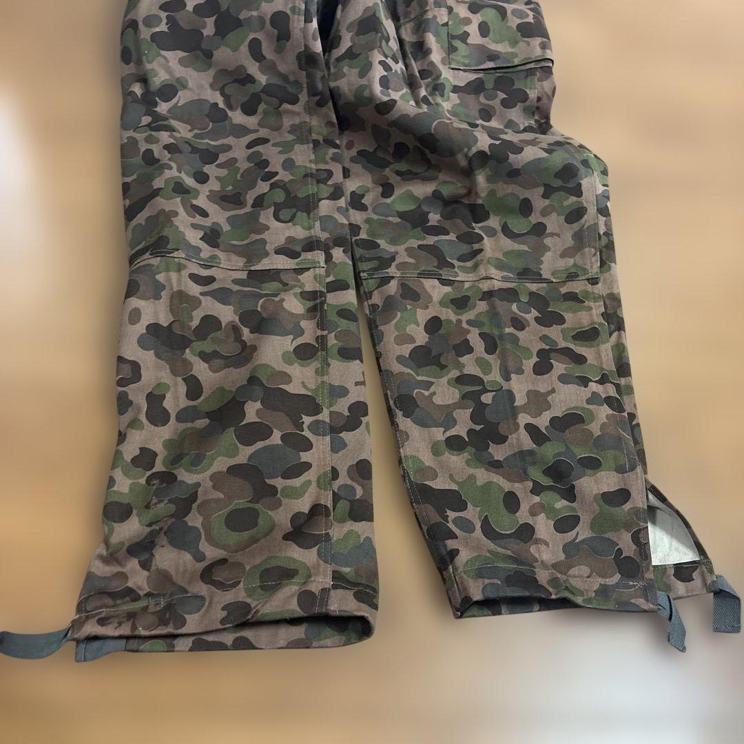 70s デッドストック　オーストラリア軍　ピードットカモ　パンツ　送料無料
