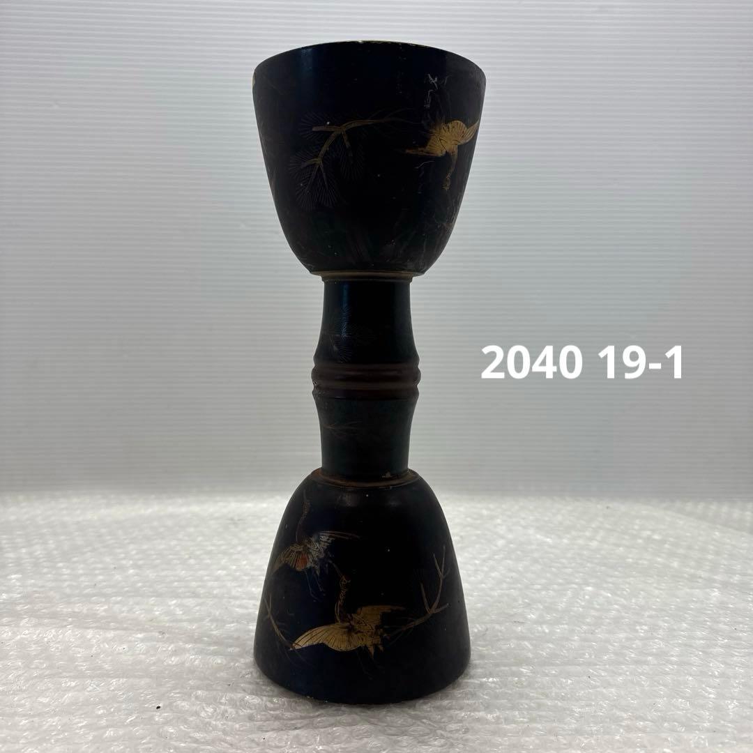 か*ろ様 小鼓　胴　鼓胴 鶴