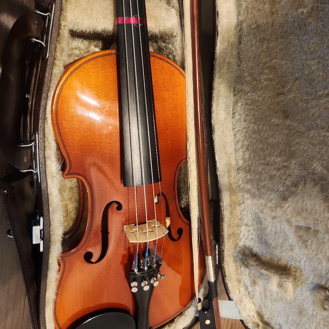 【良品】スズキ バイオリン NO.200 1/2 2008年製 弓 ハードケース