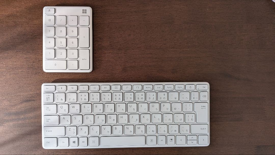 Microsoft Designer Compact Keyboard＆テンキー
