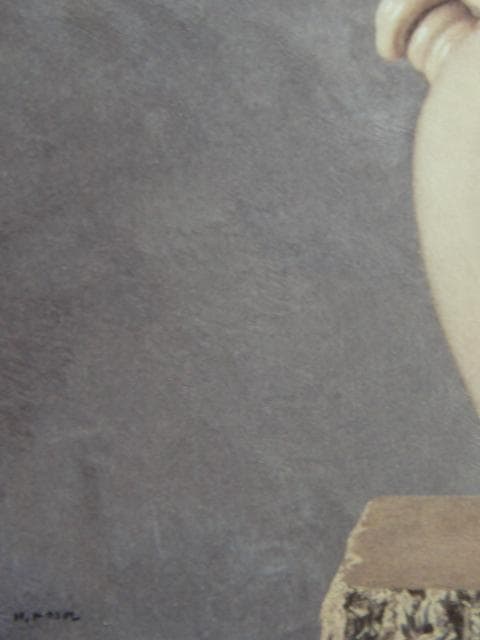 野田弘志、【五つの薔薇】、貴重な画集画、新品高級額・額装付、状態良好