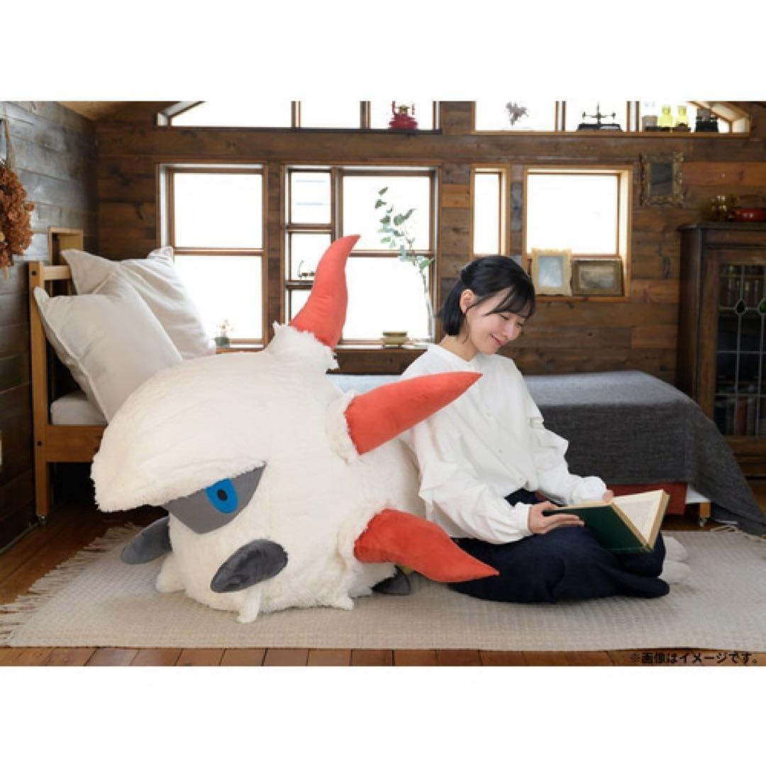 ポケモン等身大ぬいぐるみ　メラルバ　[外箱開封済み]