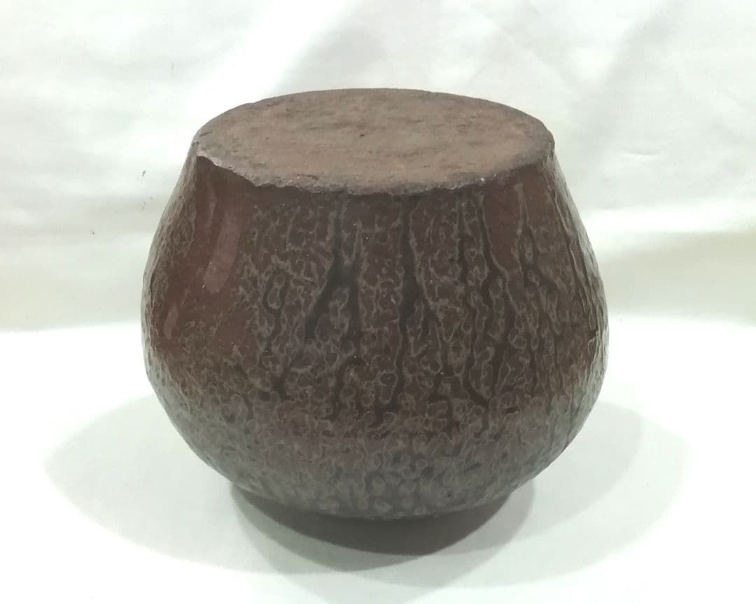 古丹波流釉壺