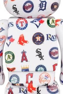 MLBロゴ ベアブリック 大小セット