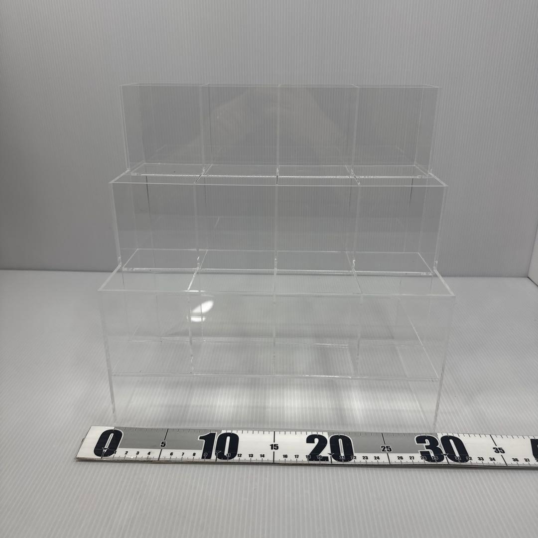 店研創意 ストア・エキスプレス アクリル筆記具陳列ケース ４列３段