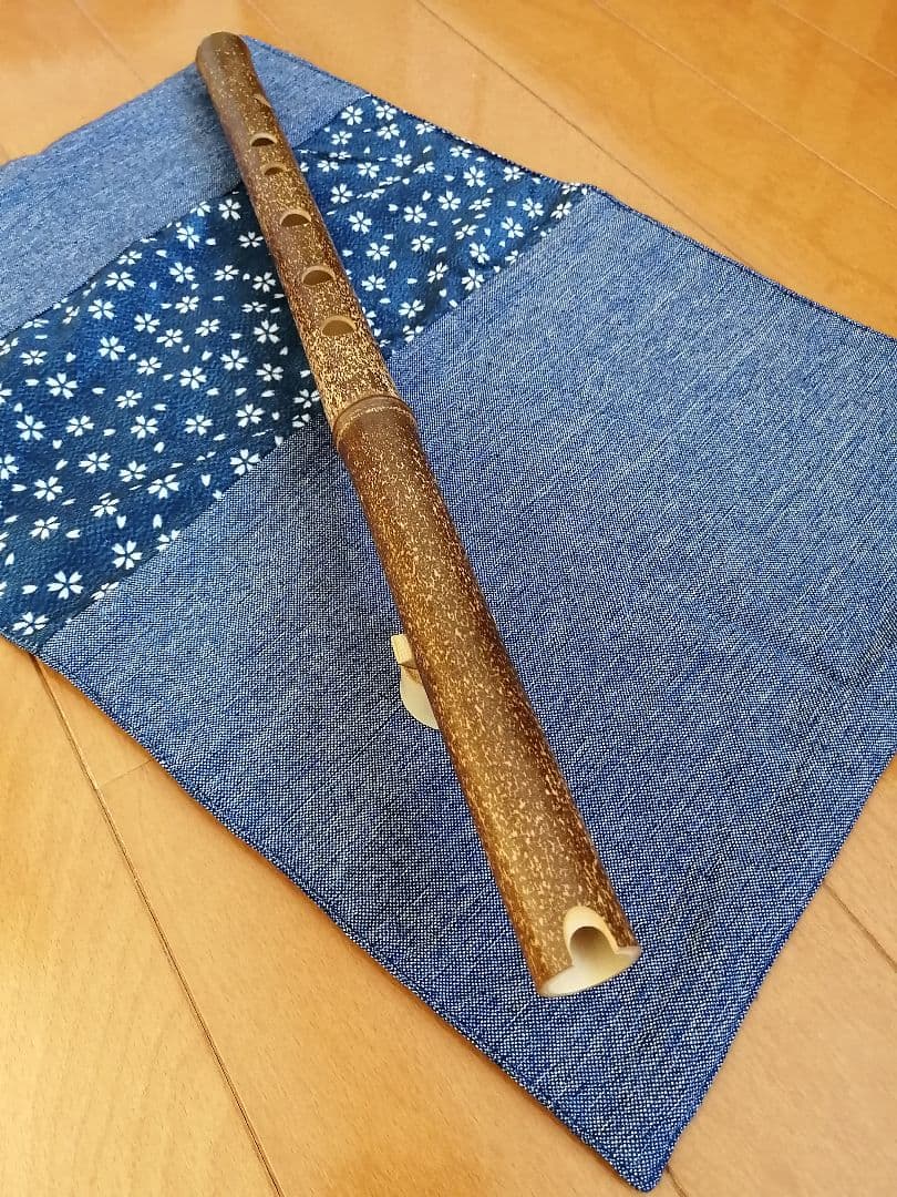 希望のケーナＦ管.細身(黒竹)