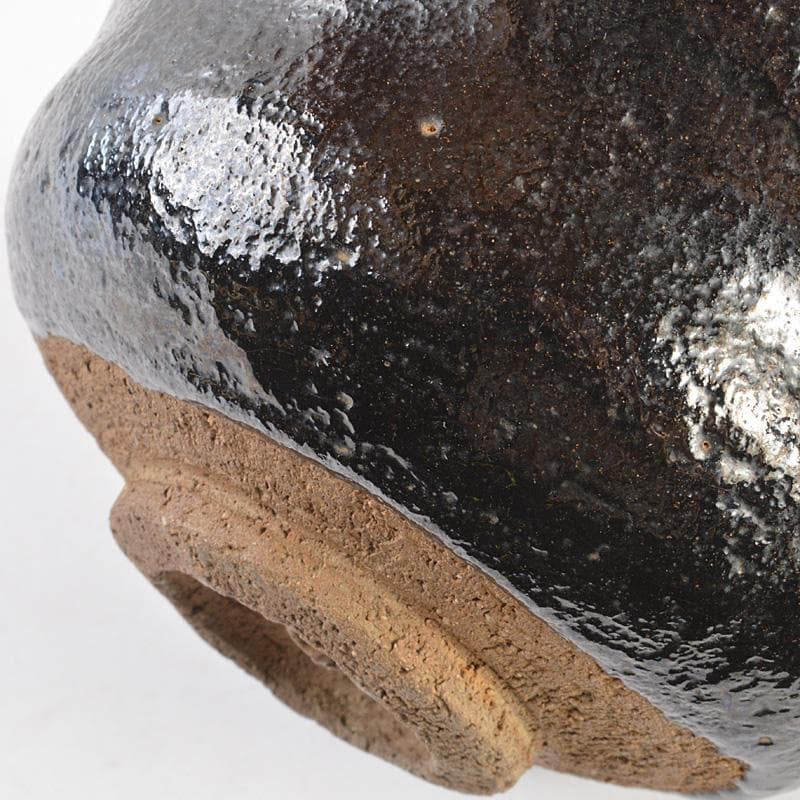 茶道具　楽吉左衛門　黒楽茶碗　合わせ箱　M　R7481