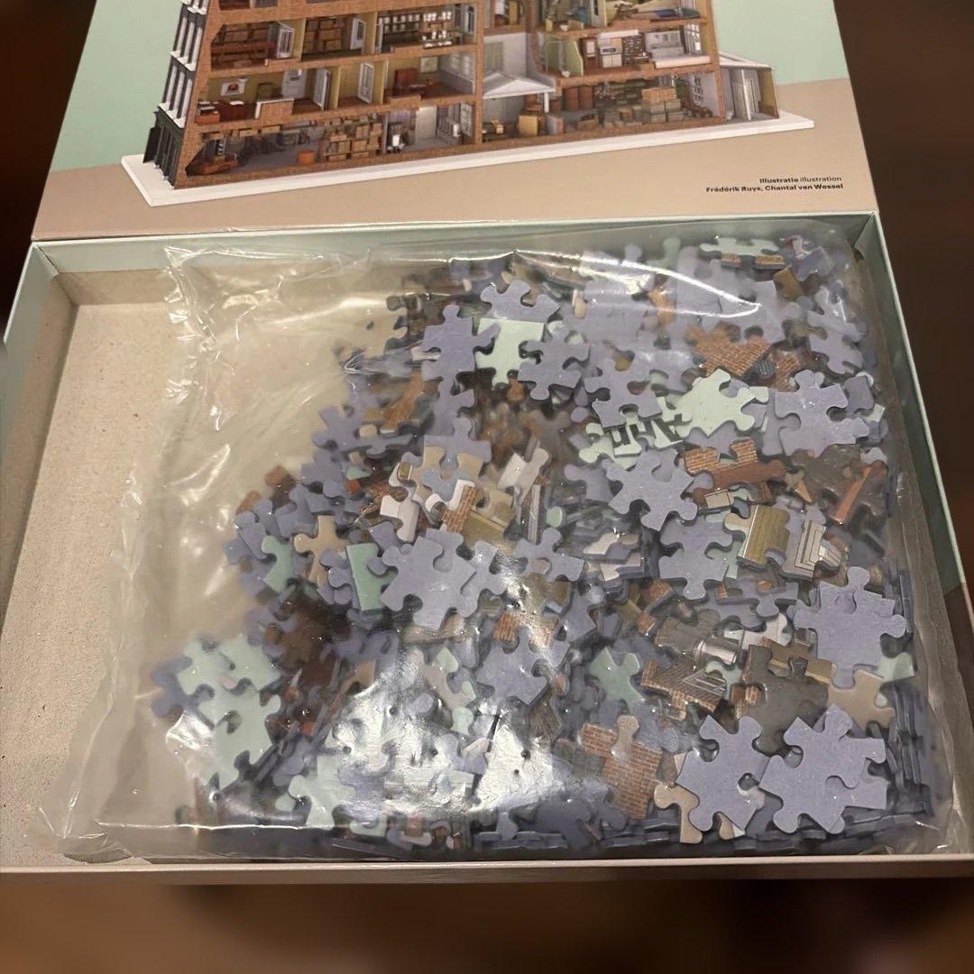 アンネ・フランクの家の3Dパズル