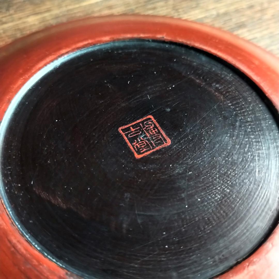 【なつ：2枚】博古堂　刀痕の美　銘々皿・菓子皿・茶托　③+④