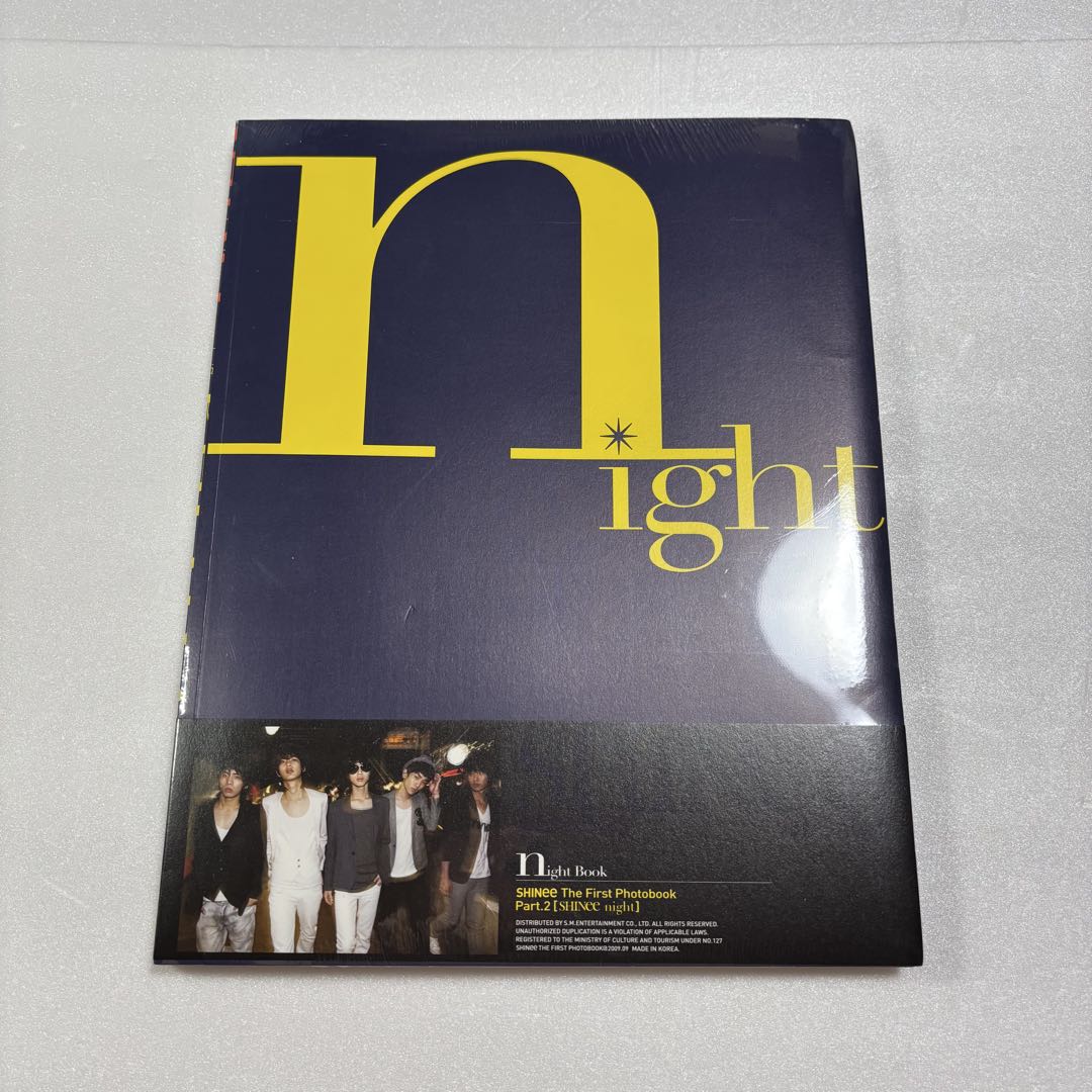 SHINee night PHOTOBOOK 写真集 DVD 新品未開封