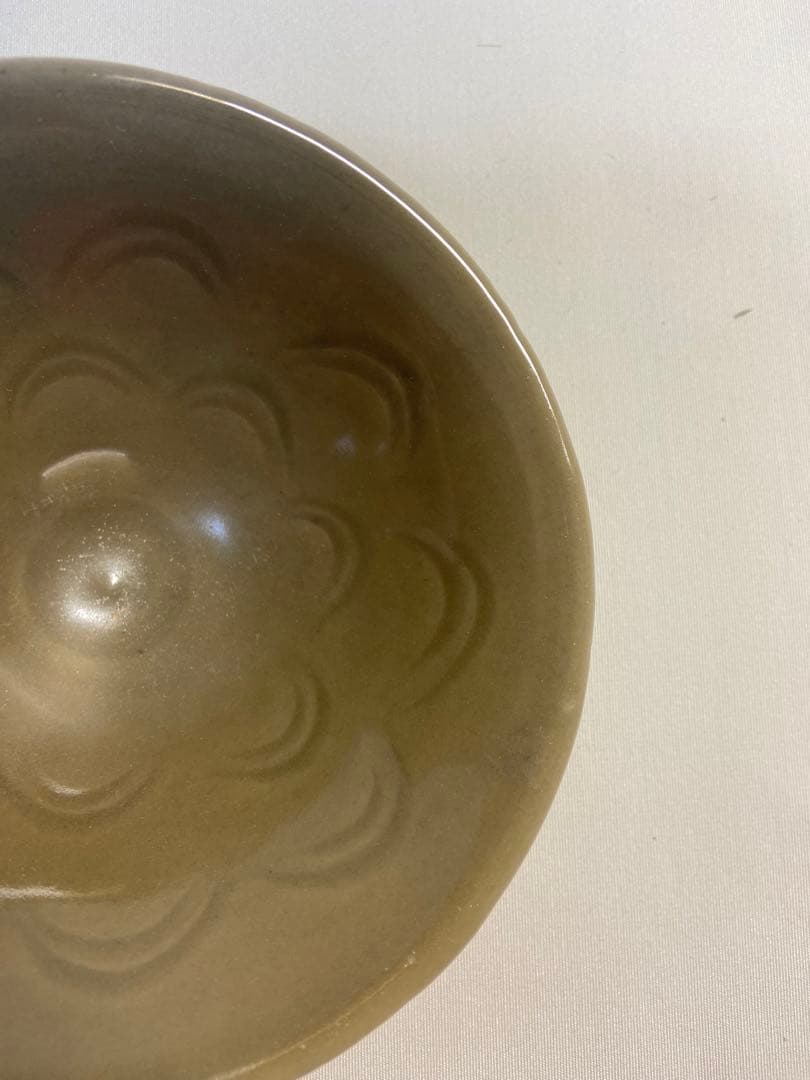 耀州窯　青磁　画花紋　送料込み1003