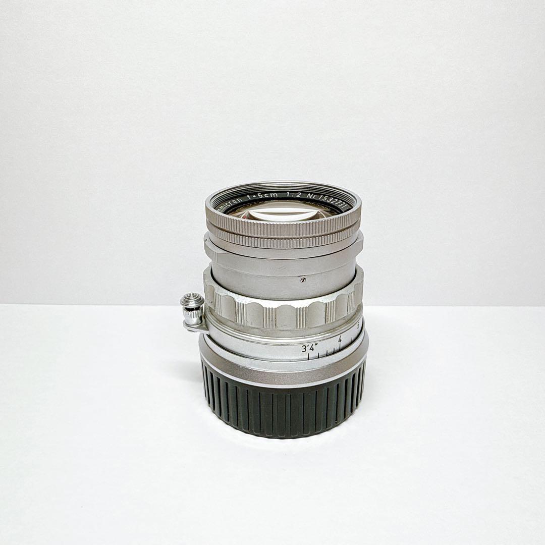 【美品・早い者勝ち】ライカ LEICA ズミクロン 50mmF2 M 固定　初代
