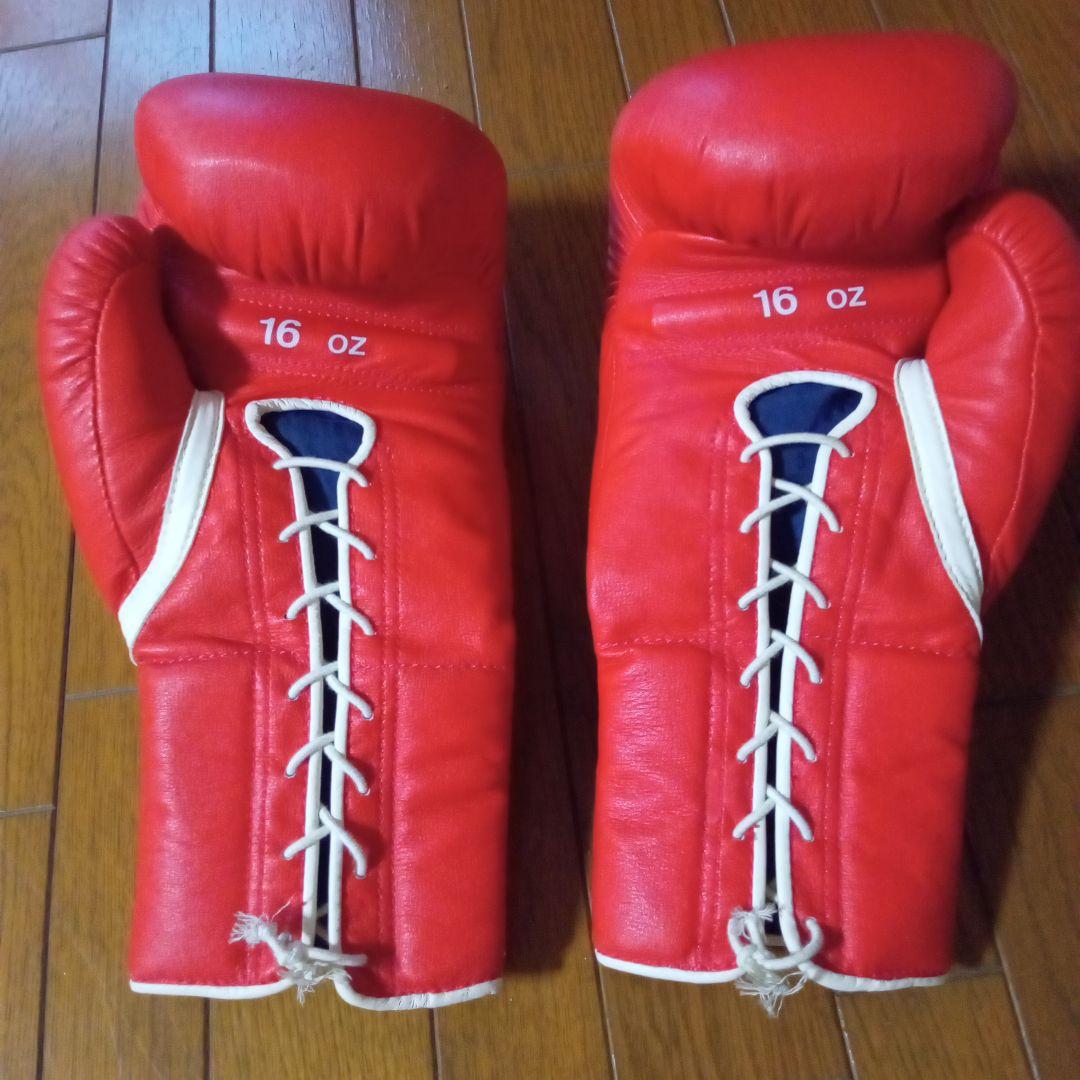 赤いボクシンググローブ PT-1400 16oz