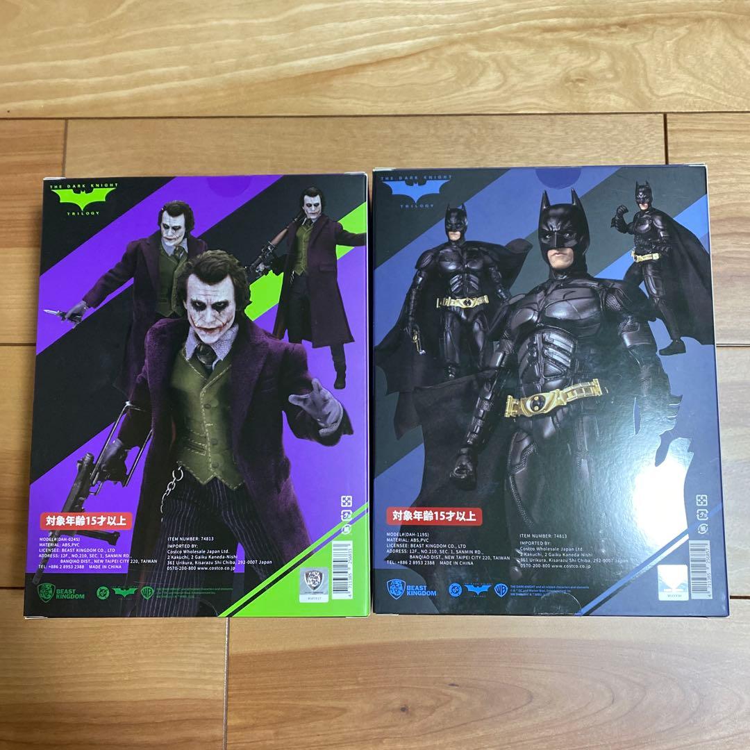 ダークナイト ジョーカー & バットマン フィギュアセット