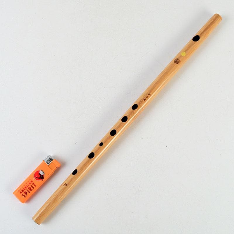 木管楽器　竹製　横笛　篠笛　みさと笛　胡蝶　袋付　V　9629