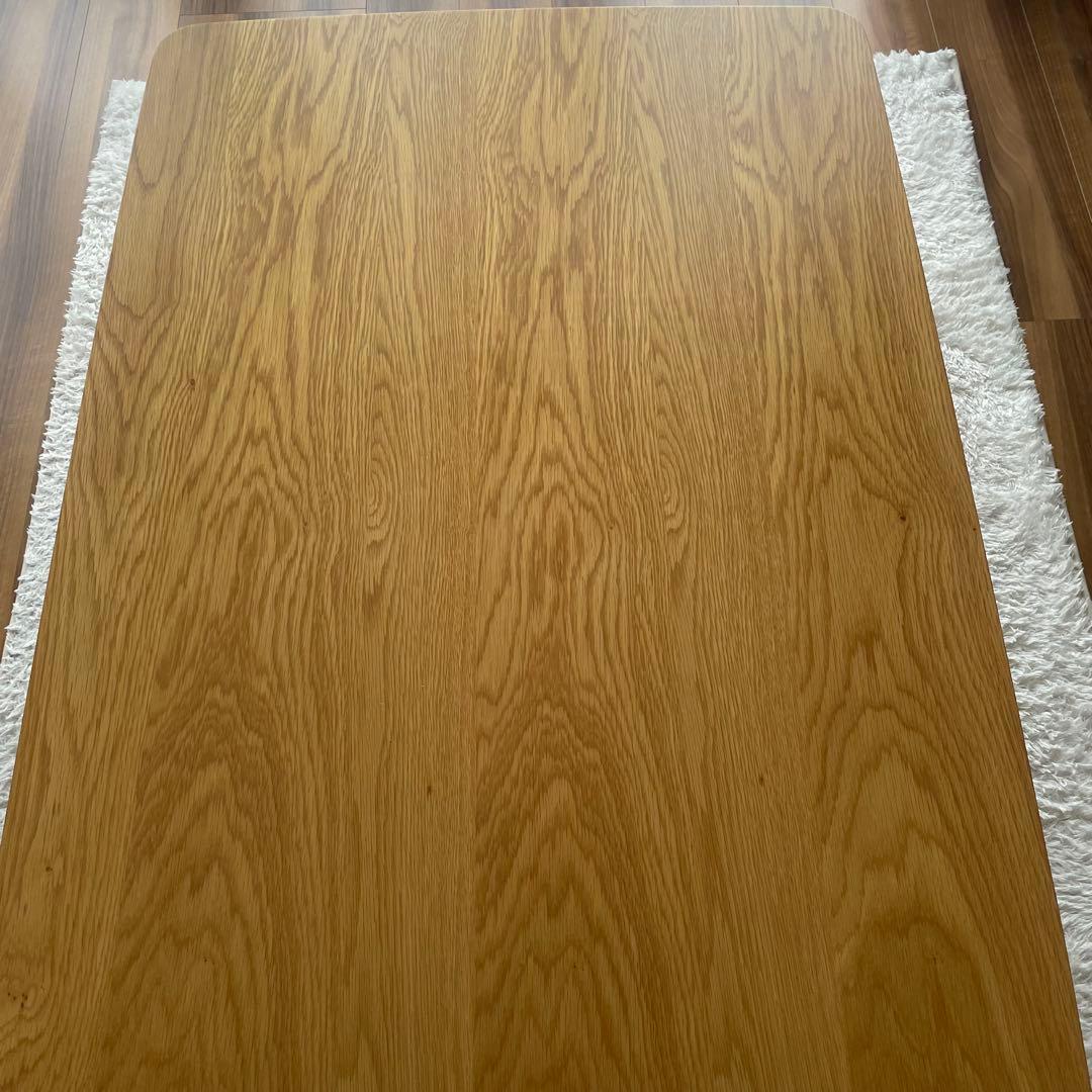 mugii様　天然木オーク材 北欧こたつテーブル 長方形(120×80)送料込