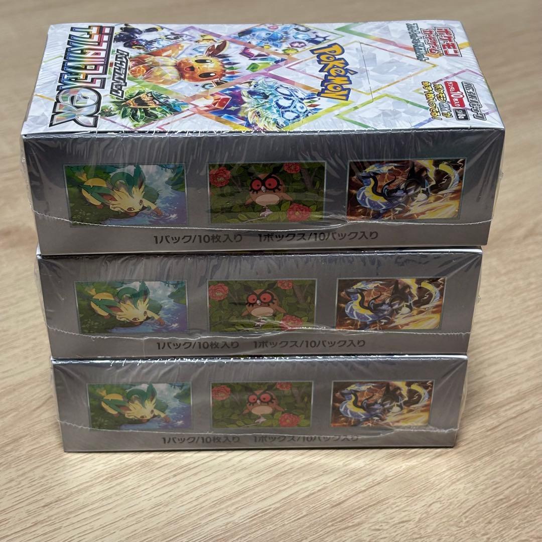 ポケモンカード テラスタルフェスex シュリンク付き3box
