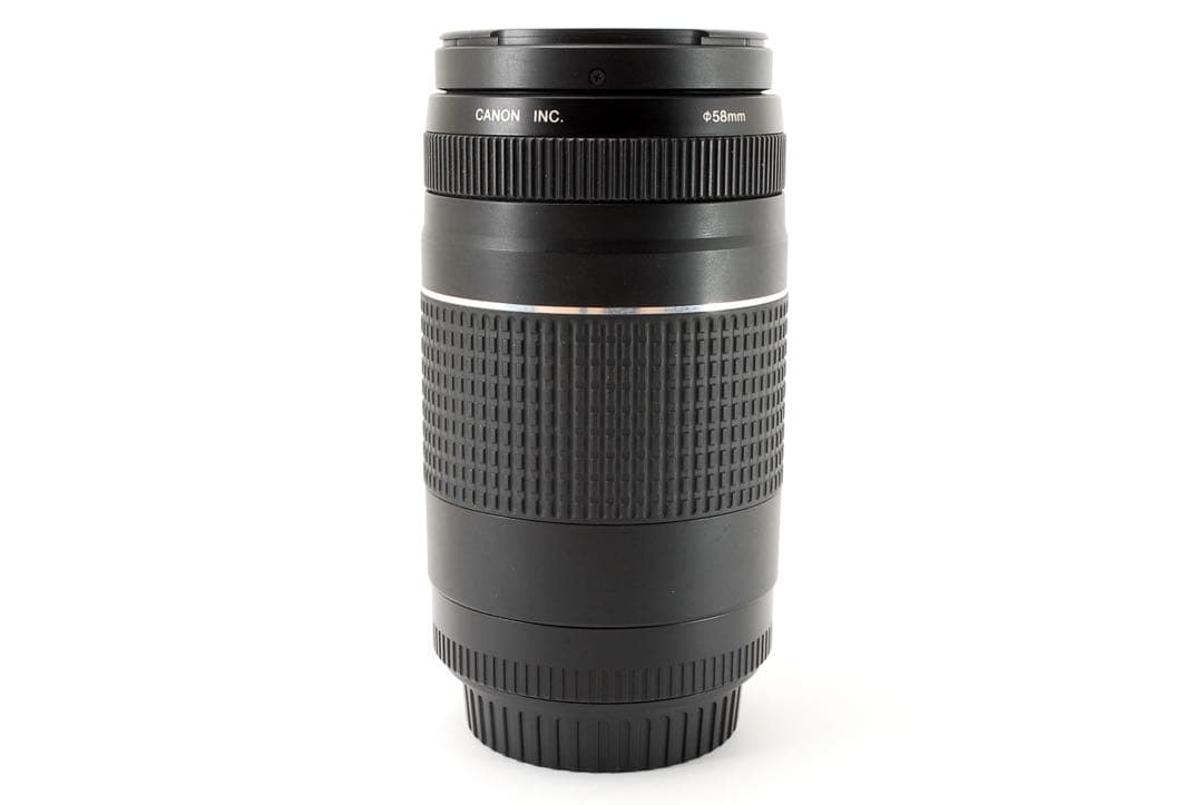 望遠レンズ　デジタル一眼レフカメラ Canon EF 75-300mm