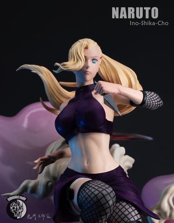 NARUTO ナルト 山中いの ガレージキット ガレキ スタチュー①