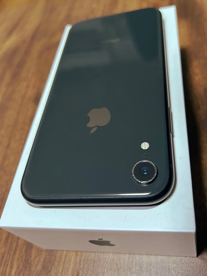 Apple iPhone XR ブラック128GB 付属品あり