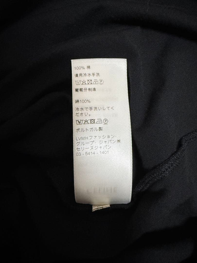 セリーヌ CELINE ノースリーブ タンクトップ ブラック
