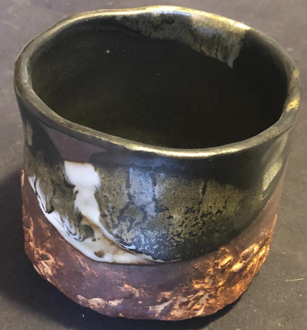 彩紋茶碗