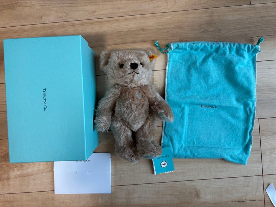 【新品・未使用】Tiffany & Co. シュタイフぬいぐるみ