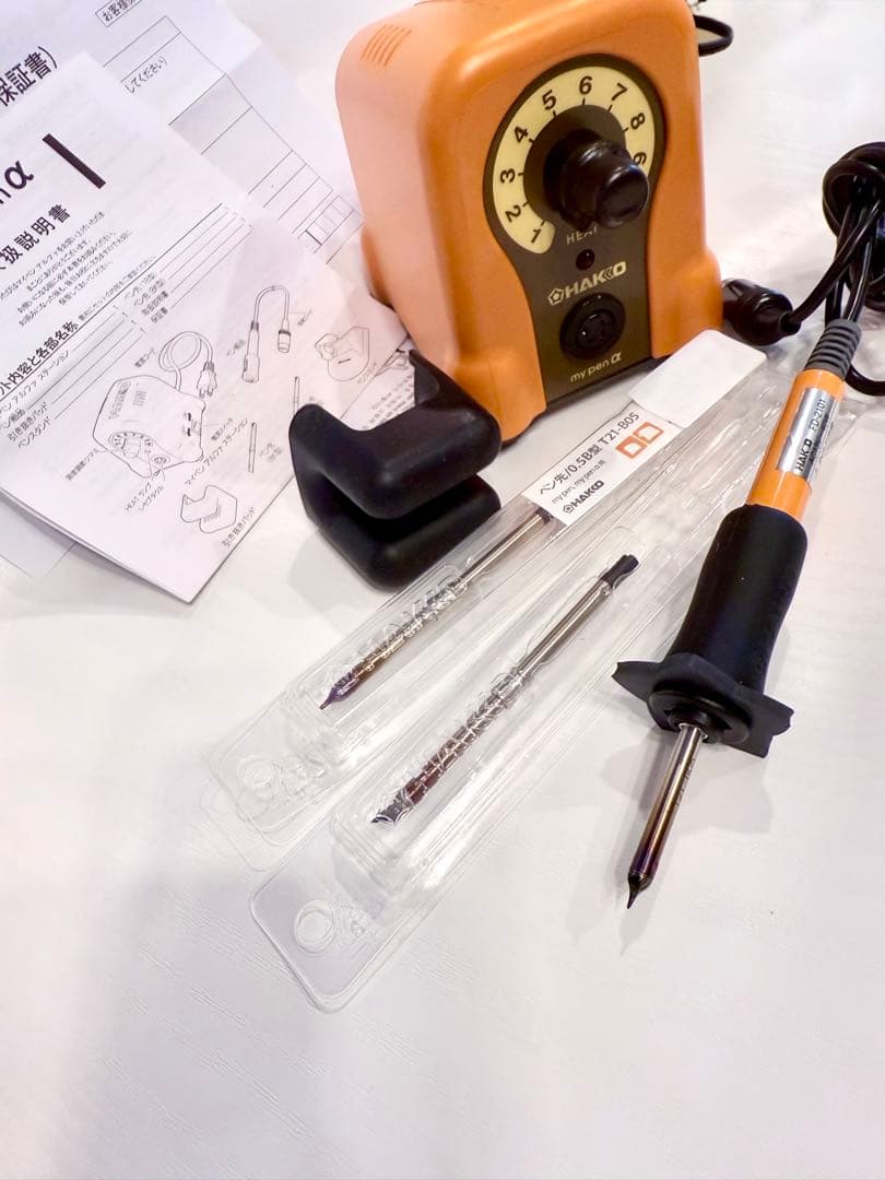 白光 my pen α マイペンアルファ　ホビー用多目的電熱ペン ペン先おまけ付