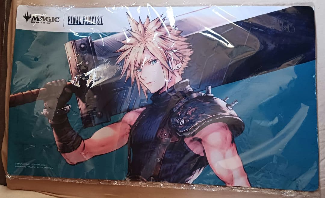 FF構築限定　元ソルジャー、クラウド　プレイマット　mtg