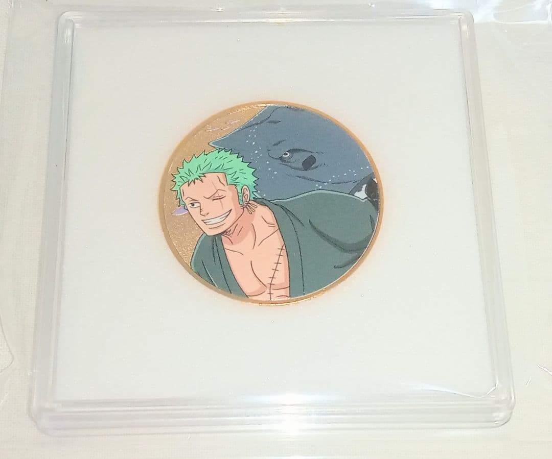 ゾロ ワンピース BIG WASH島の大冒険! アクアワールド大洗 メダル