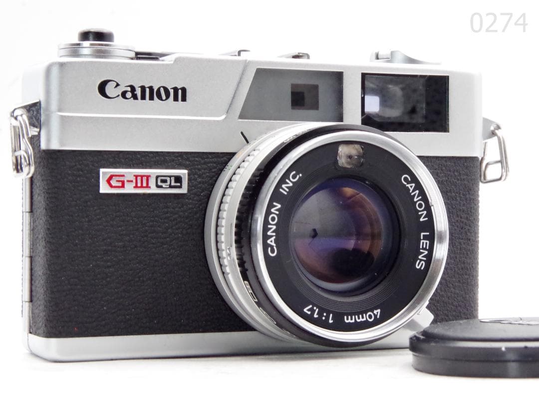 Canon キャノン キャノネットGⅢQL17 40mm F1.7