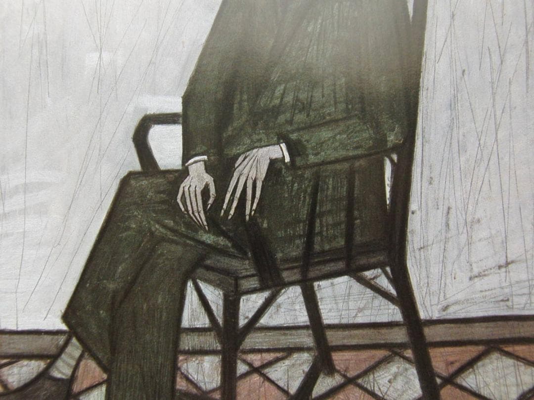 ベルナール・ビュッフェ【Pierre Berge】希少な額装用画集より、厳選
