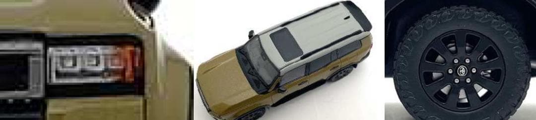 京商 1/43 ランドクルーザー250 ZX 03927BK ミニカー 特販仕様