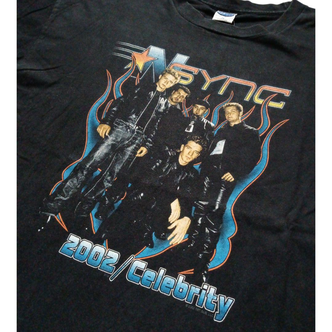 インシンク Celebrity ブラックTシャツ XL