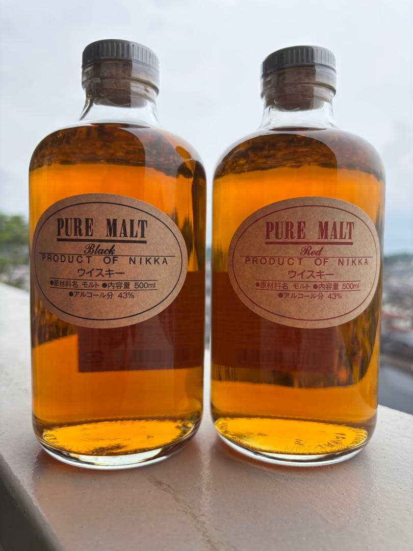 NIKKA ピュアモルトウイスキー 500ml 43%