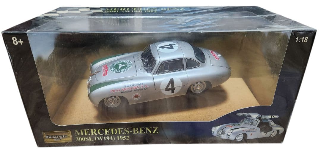ミニカー 1/18 Ricko Mercedes-Benz 300SL (W194)