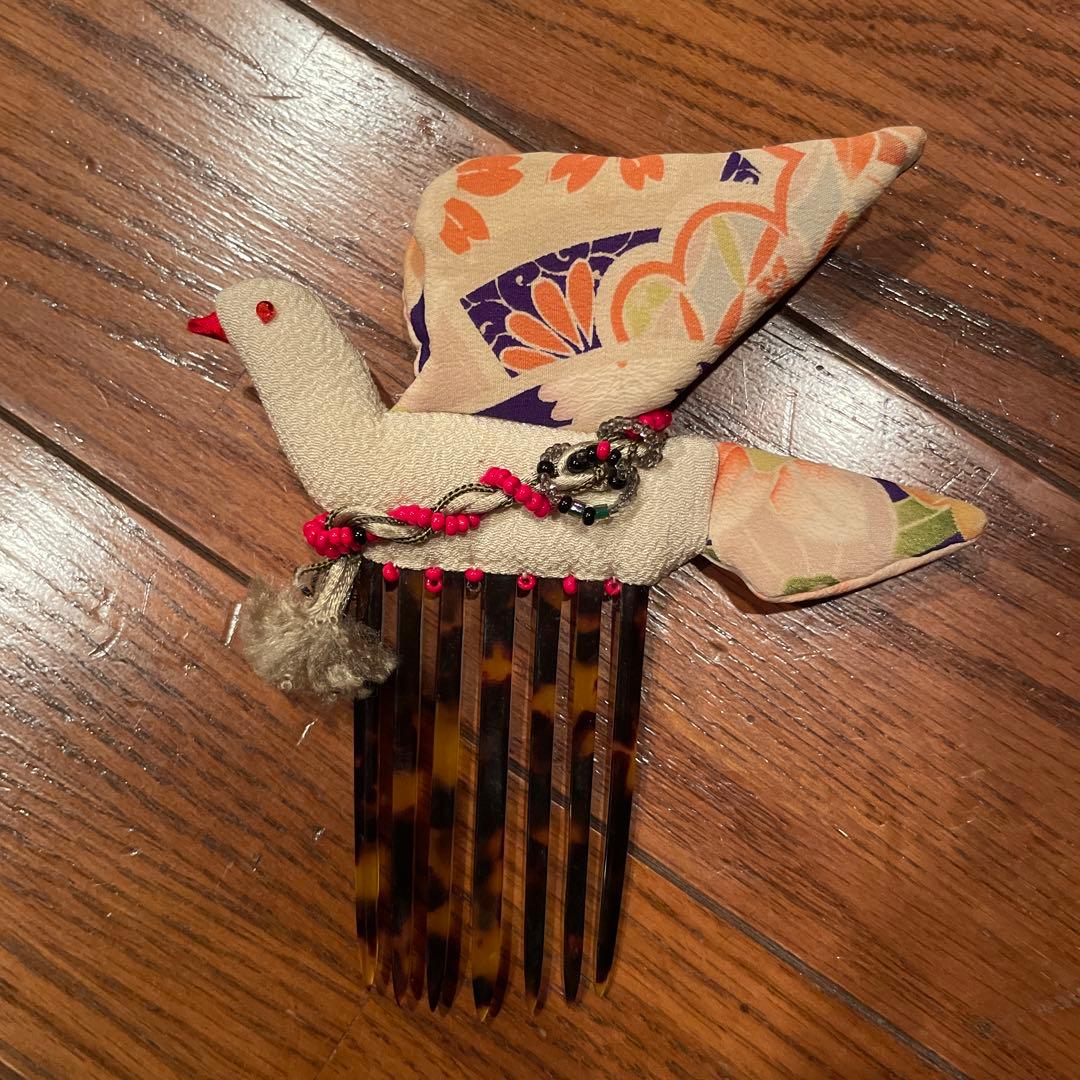 ✳︎古布の髪飾り✳︎